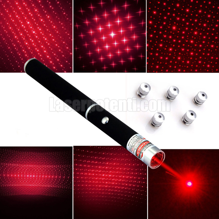 Puntatore laser a penna colore rosso 5mW