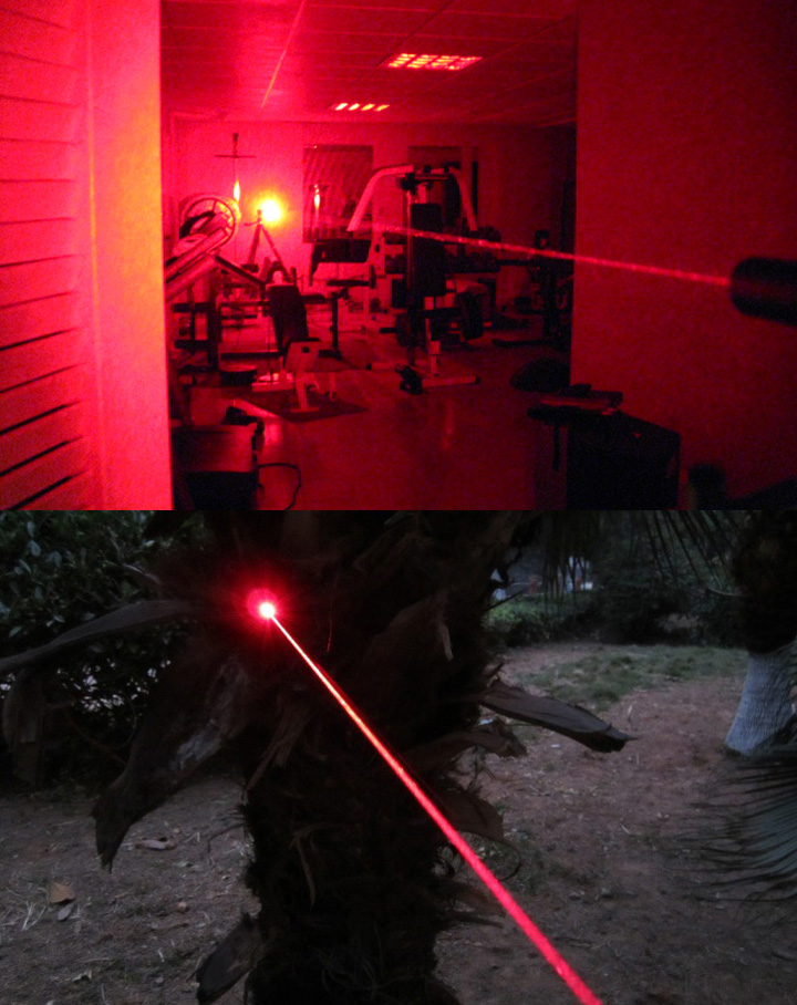 laser rosso