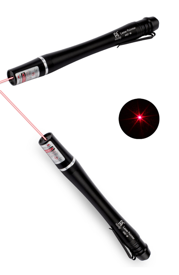 puntatore laser rosso penna