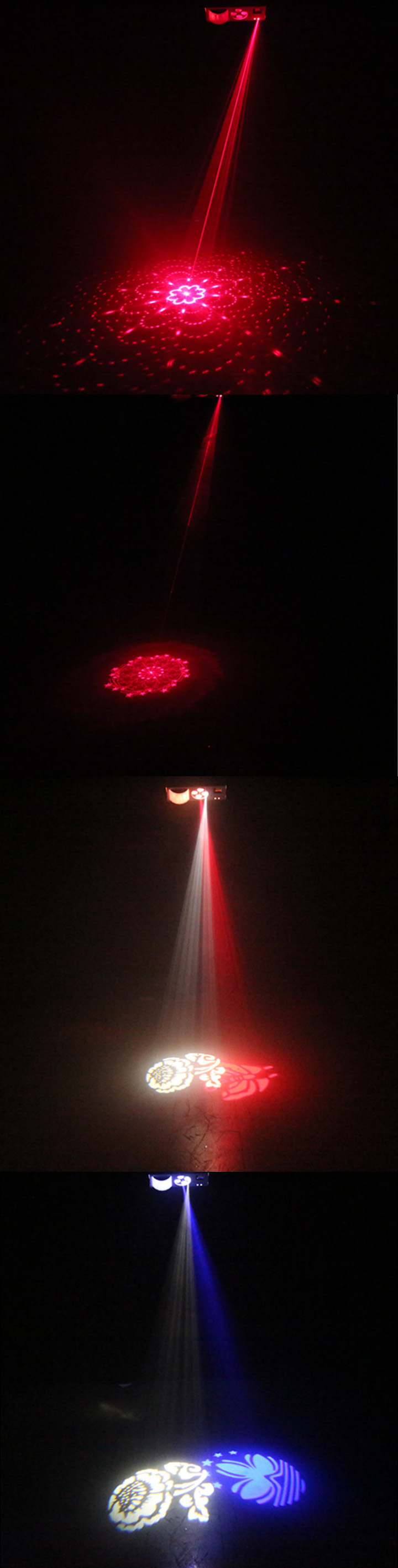 proiettore laser verde / rosso
