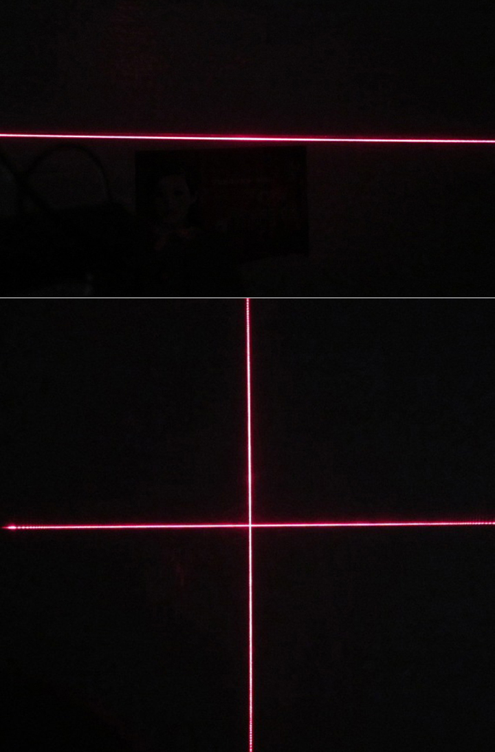 modulo laser rosso punto/linea/croce