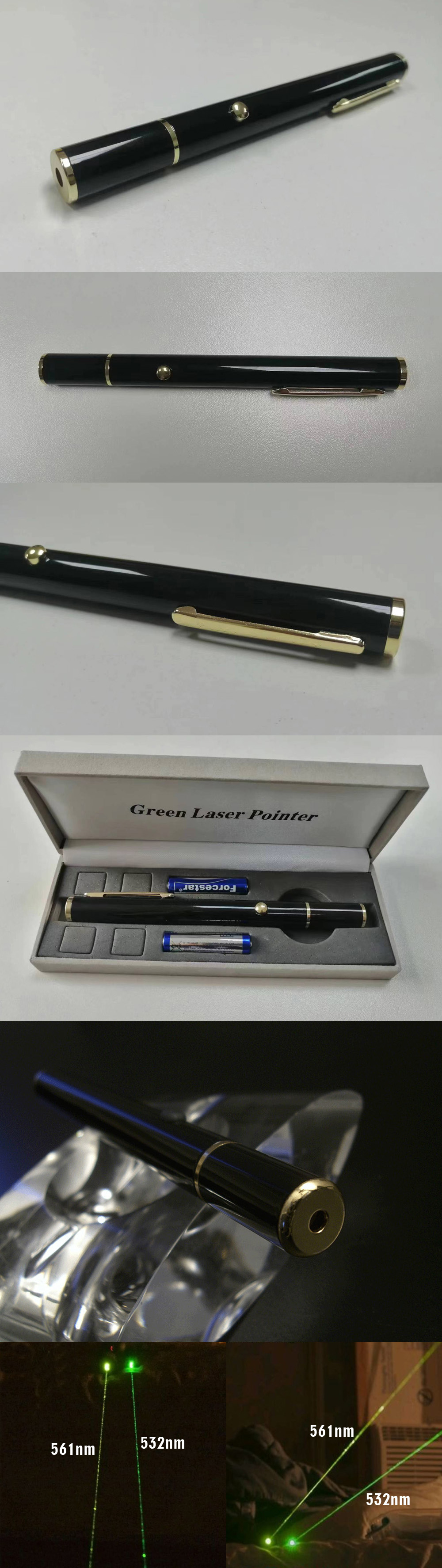 Penna laser verde 561nm