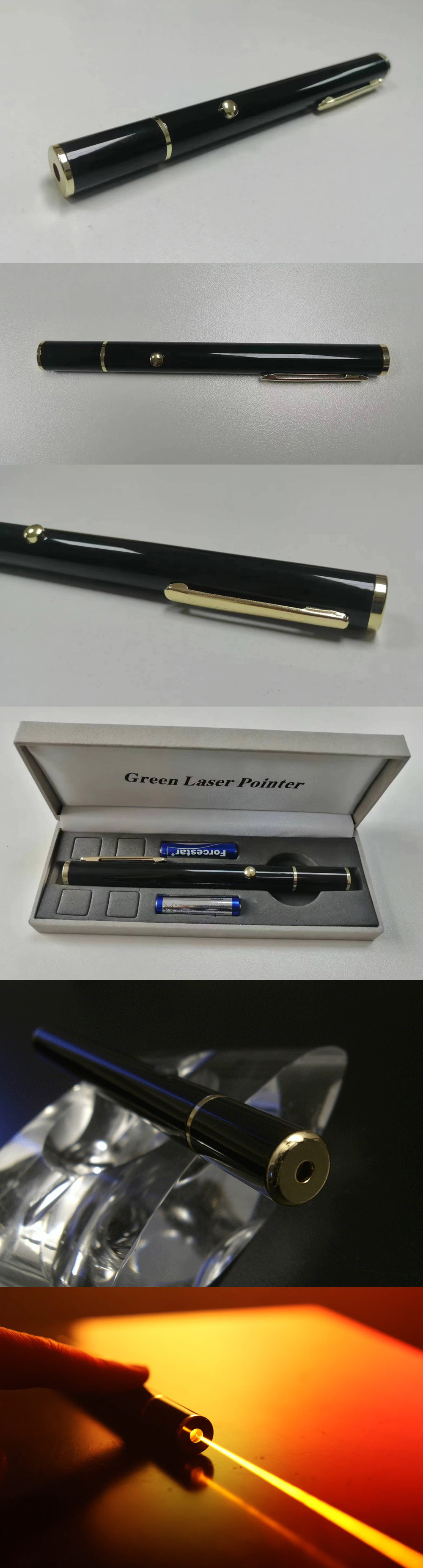 Penna laser gialla 589 nm