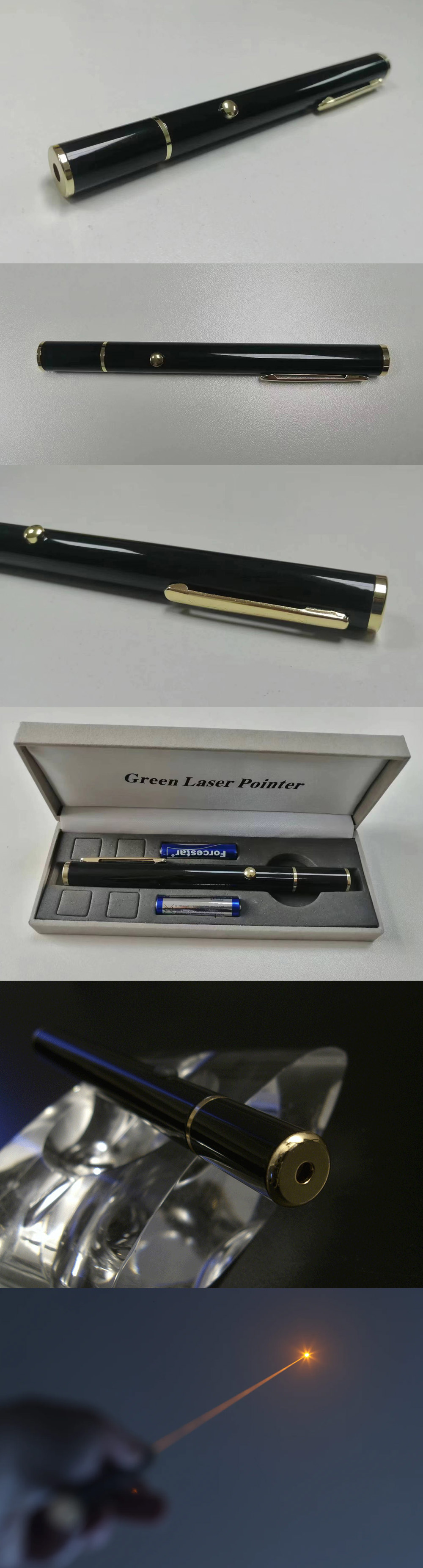 Penna laser gialla 591 nm