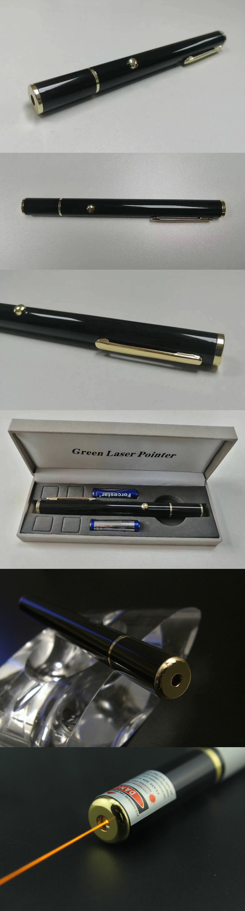 Penna laser gialla 590 nm