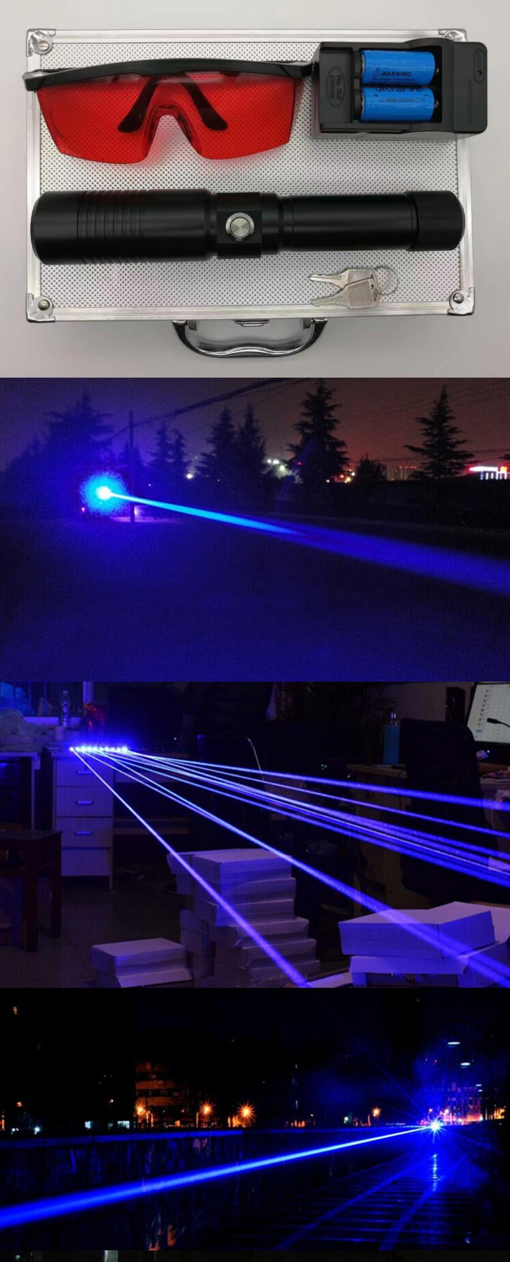 Puntatore laser blu ad alta potenza