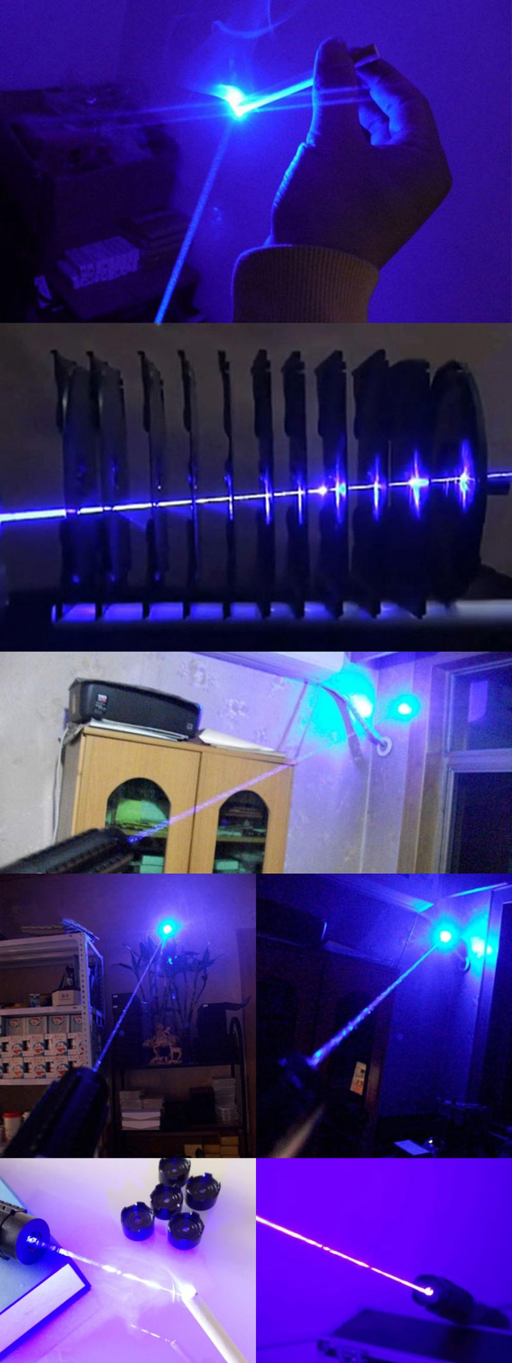 Puntatore laser blu 1W / 2W / 3W