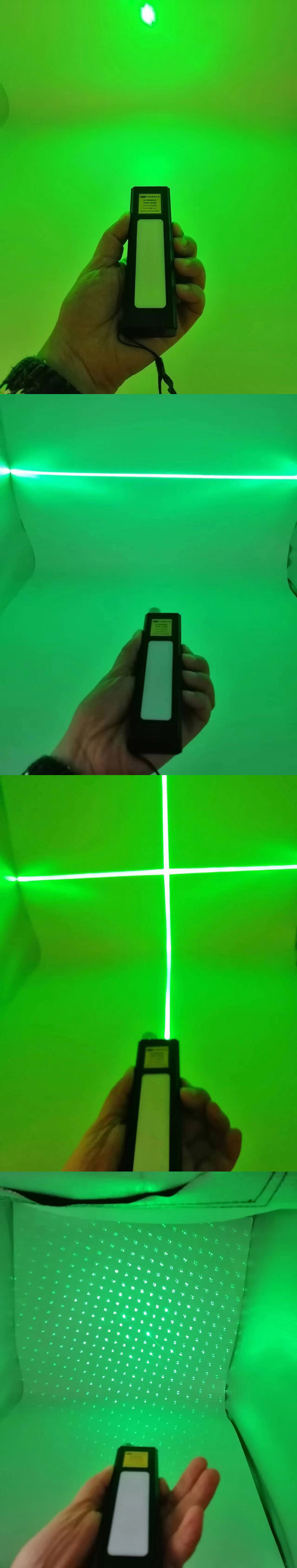 Puntatore laser verde con torcia a LED