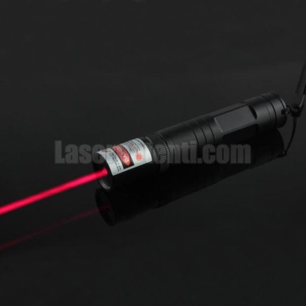 Puntatore laser rosso 300mW / 500mW economico con messa a fuoco