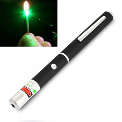 Penna puntatore laser verde 250 mW potente per accendere fiammiferi