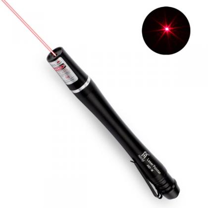 Penna puntatore laser rosso classe 3 5mW-100mW elegante