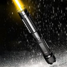 Puntatore laser giallo 590 nm 20 mW economico con batterie